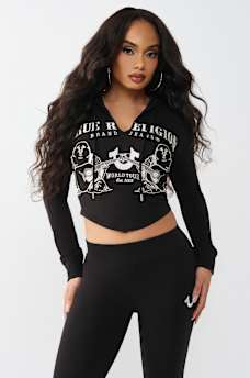 FRENCH TERRY RAGLAN HOODIE, image 2