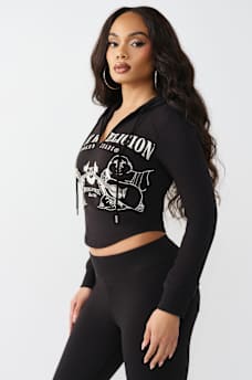 FRENCH TERRY RAGLAN HOODIE, image 4