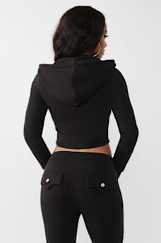 FRENCH TERRY RAGLAN HOODIE, image 5