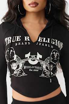 FRENCH TERRY RAGLAN HOODIE, image 1