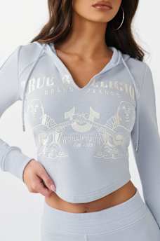 FRENCH TERRY RAGLAN HOODIE, image 1