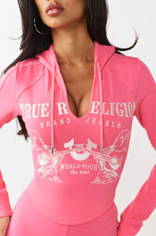 FRENCH TERRY RAGLAN HOODIE, image 1