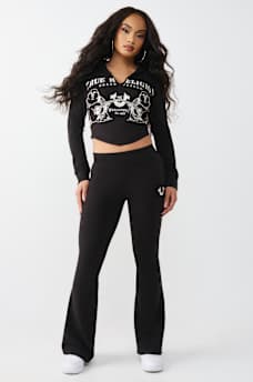 FRENCH TERRY BOOTCUT SWEATPANT, image 2