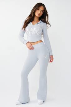 FRENCH TERRY BOOTCUT SWEATPANT, image 2