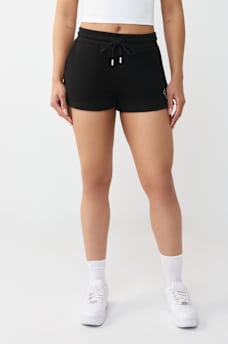 CRYSTAL EMBROIDERED LOUNGE SHORT, image 5