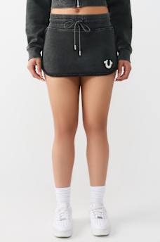 VINTAGE WASHED MINI SKIRT, image 3