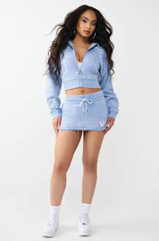 VINTAGE WASHED MINI SKIRT