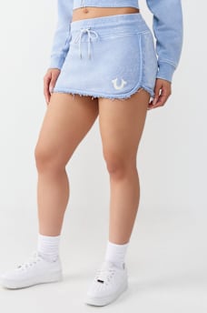 VINTAGE WASHED MINI SKIRT