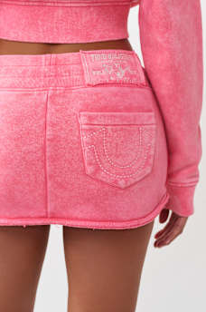 VINTAGE WASHED MINI SKIRT