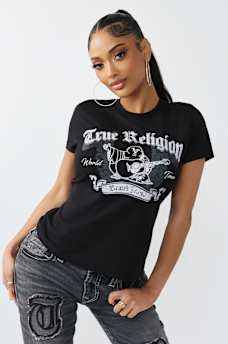 CRYSTAL CLASSIC CREWNECK TEE, image 2