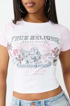 CONTRAST RAGLAN BABY TEE, image 1