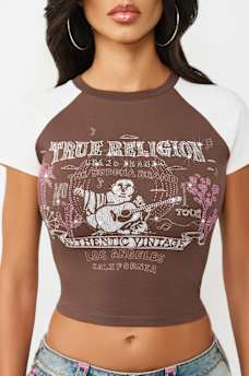 CONTRAST RAGLAN BABY TEE, image 1