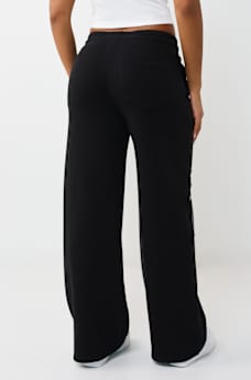 LOGO APPLIQU&Eacute; WIDE LEG SWEATPANT, image 6