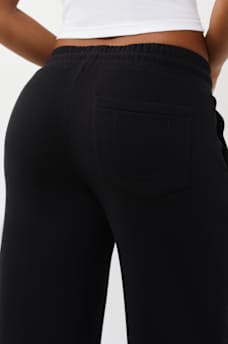 LOGO APPLIQU&Eacute; WIDE LEG SWEATPANT, image 7