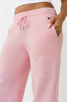 LOGO APPLIQU&Eacute; WIDE LEG SWEATPANT, image 5