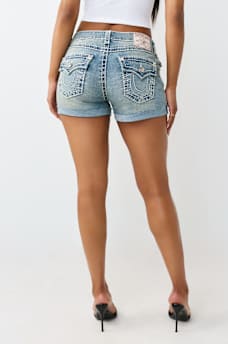 JENNIE MID RISE SUPER T FLAP CURVY SHORT, image 5