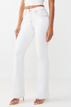 BECCA MID RISE FLAP BOOTCUT JEAN, image 4