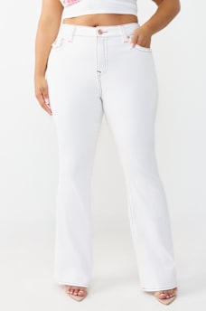 PLUS BECCA MID RISE FLAP BOOTCUT JEAN, image 2