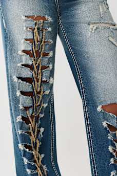 BOBBI MID RISE SUPER T BAGGY JEAN, image 6