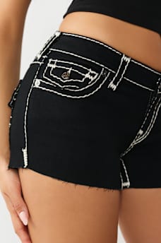 JOEY LOW RISE SUPER T FLAP SHORT, image 5