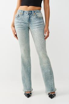 JOEY MID RISE BIG T FLAP FLARE JEAN, image 2