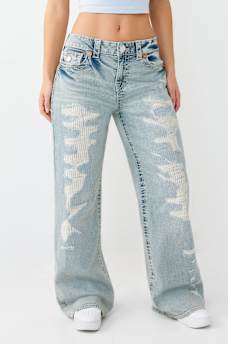 BOBBI BIG T FLAP BAGGY JEAN, image 2