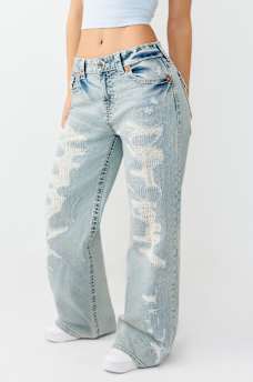 BOBBI BIG T FLAP BAGGY JEAN, image 4