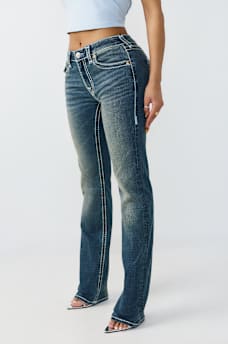BILLIE MID RISE SUPER T FLAP STRAIGHT JEAN, image 4
