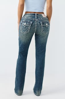 BILLIE MID RISE SUPER T FLAP STRAIGHT JEAN, image 5