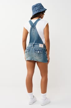 DENIM OVERALL DRESS, image 6