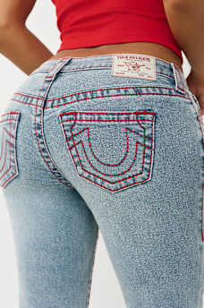 BILLIE MID RISE BIG T STRAIGHT JEAN, image 2