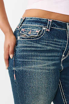 PLUS JENNIE MID RISE SUPER T FLAP CURVY SKINNY JEAN, image 6