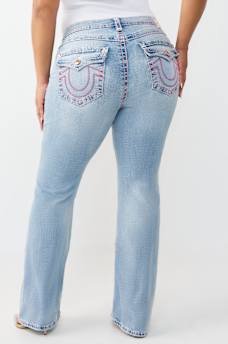 PLUS BECCA MID RISE SUPER T BOOTCUT FLAP JEAN, image 5