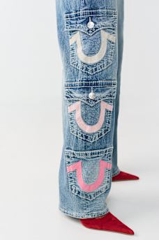 BOBBI MID RISE MULTI-POCKET BIG T BAGGY JEAN, image 5