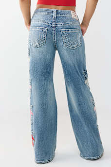 BOBBI MID RISE MULTI-POCKET BIG T BAGGY JEAN, image 7