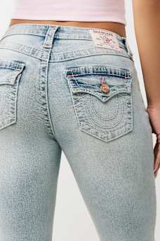 JENNIE MID RISE BIG T FLAP CURVY SKINNY JEAN, image 1