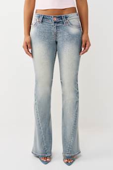 JOEY LOW RISE FLAP FLARE JEAN, image 3