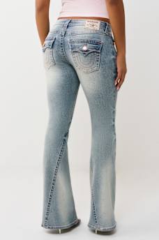 JOEY LOW RISE FLAP FLARE JEAN, image 5