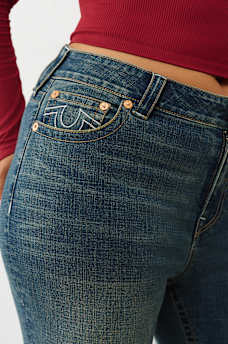 PLUS BILLIE MID RISE STRAIGHT JEAN, image 6