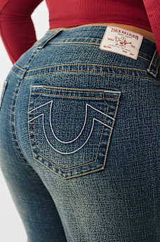 PLUS BILLIE MID RISE STRAIGHT JEAN, image 1