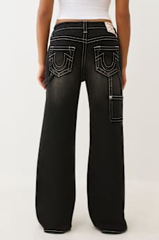 BOBBI STUDDED CARPENTER BAGGY JEAN, image 4
