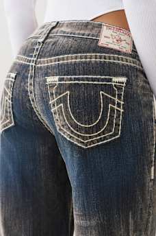 BOBBI VELVET SUPER T BAGGY JEAN, image 2