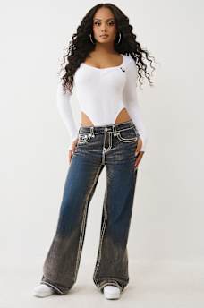 BOBBI VELVET SUPER T BAGGY JEAN, image 3