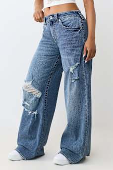 JESSIE MID RISE SUPER BAGGY JEAN