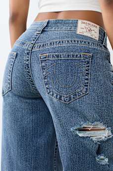 JESSIE MID RISE SUPER BAGGY JEAN