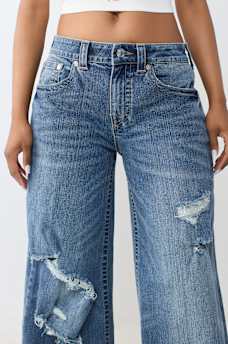 JESSIE MID RISE SUPER BAGGY JEAN