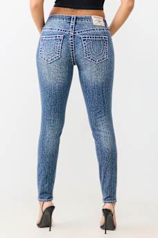 JENNIE MID RISE BIG T CURVY SKINNY JEAN