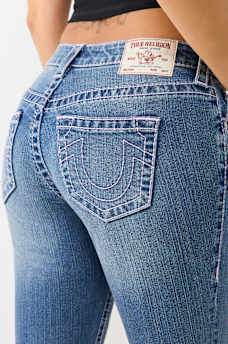 JENNIE MID RISE BIG T CURVY SKINNY JEAN