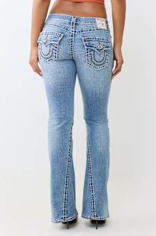 JOEY LOW RISE SUPER T FLAP FLARE JEAN