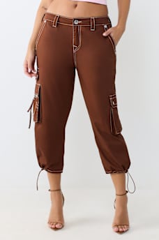 Y2K CARGO MID RISE CAPRI